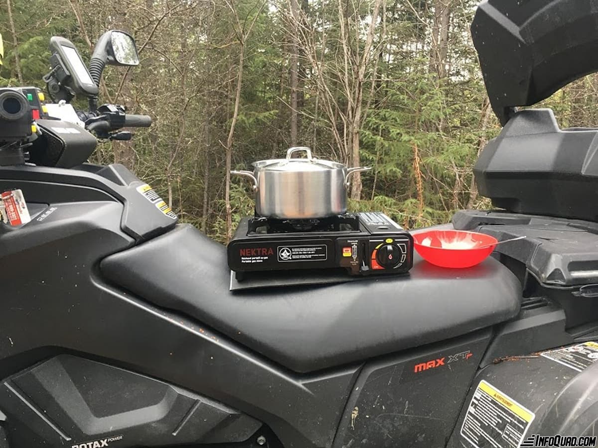 Le lunch en sentier de quad : au-delà du sandwich