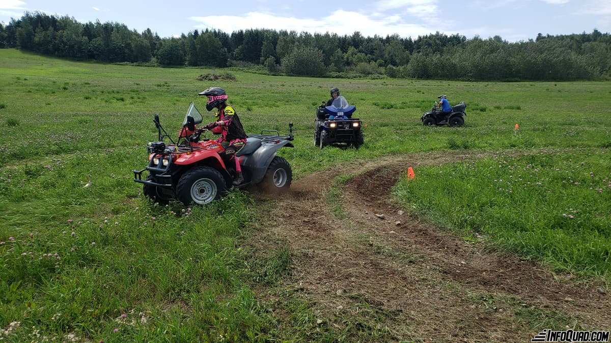 Cours de conduite en VTT