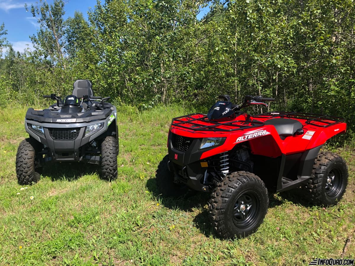 Essai de l'Alterra 700 de Arctic Cat