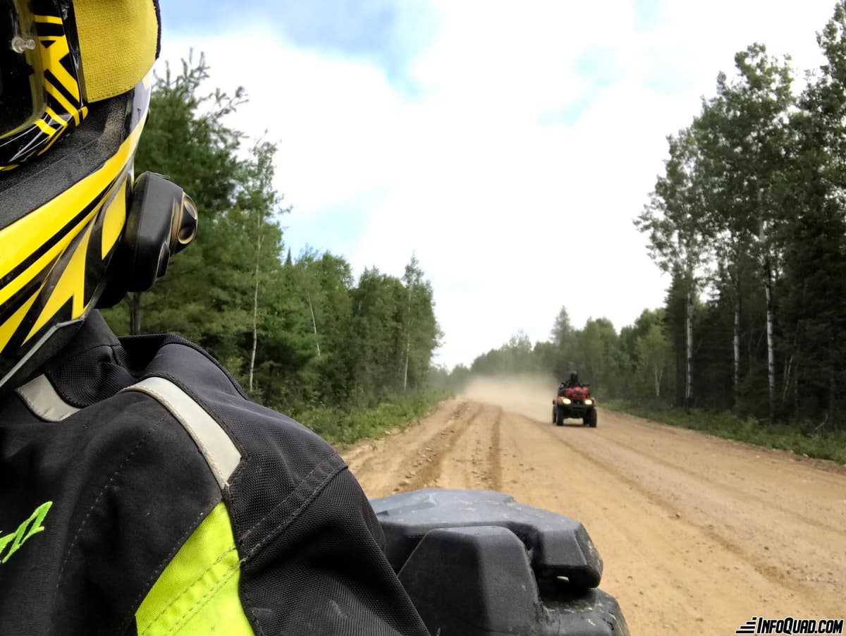Randonnée en quad dans les pays d'en haut