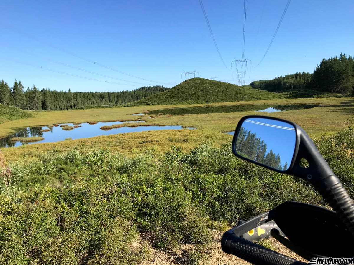 Randonnée en quad dans les pays d'en haut