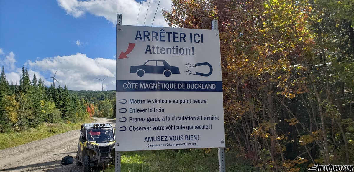 Côte magnétique de Buckland