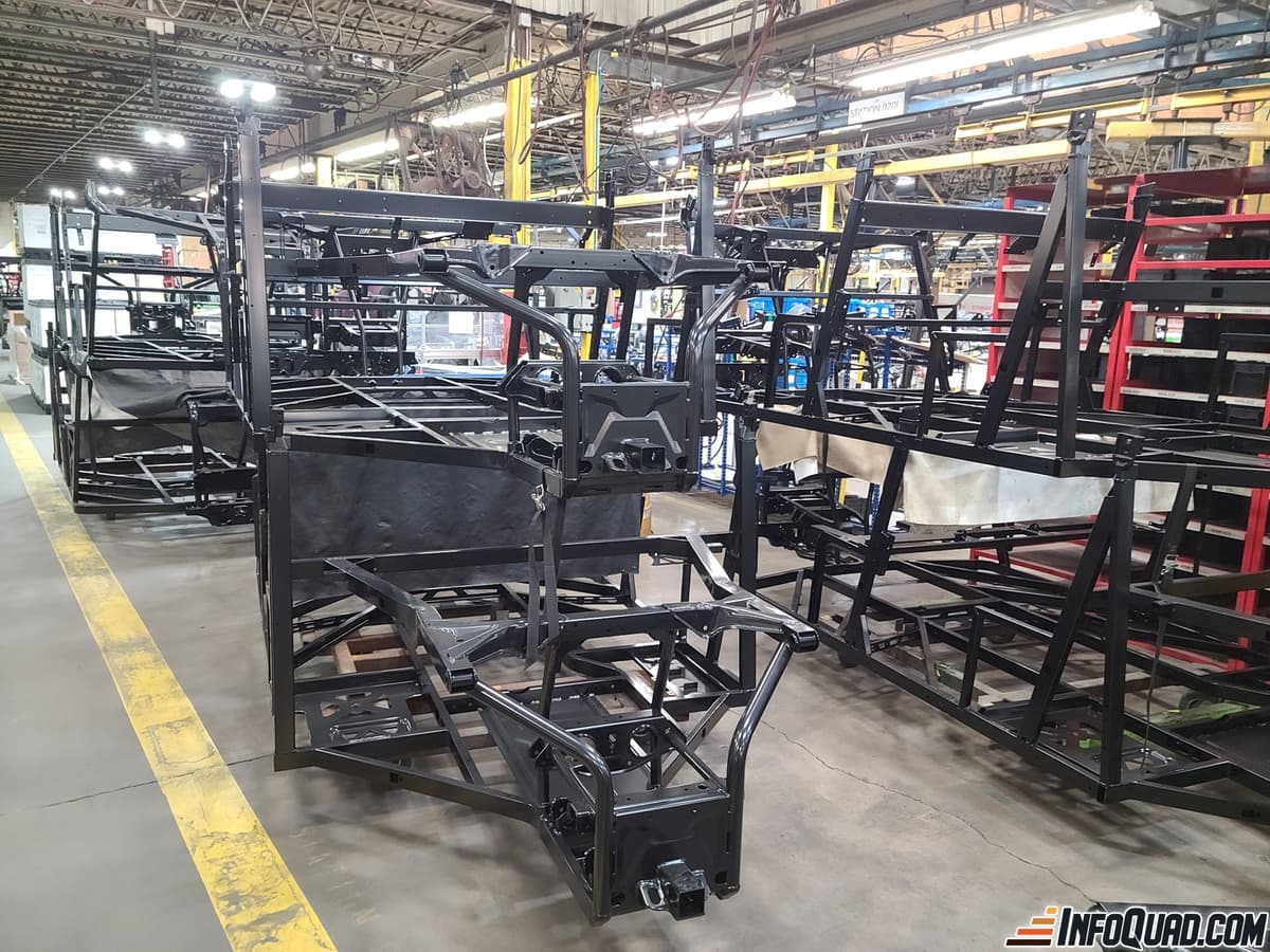 Visite de l'usine d'Arctic Cat à Thief River Falls