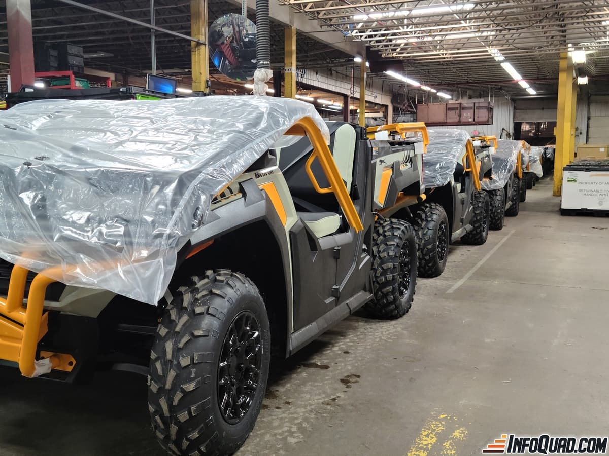 Visite de l'usine d'Arctic Cat à Thief River Falls