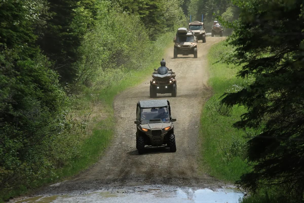 tour de la gaspésie en quad