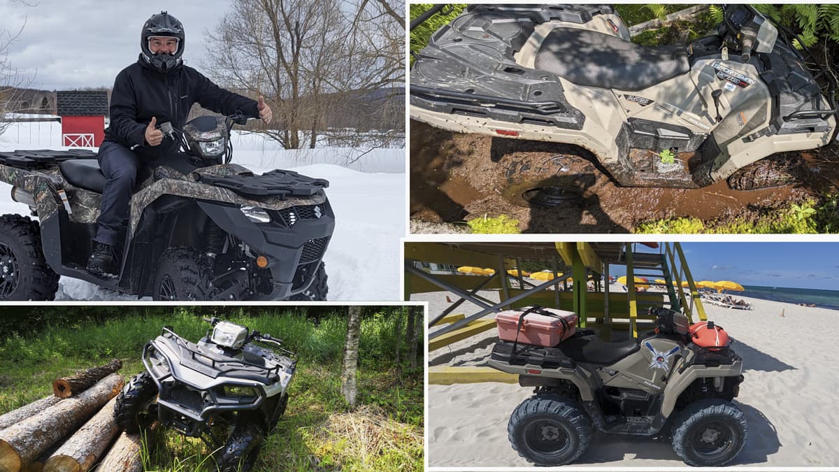 adaptez votre posture en quad selon la saison