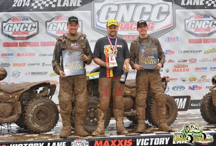 Quad - VTT - Podium tout Can-Am