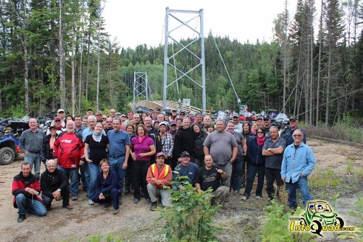 Première édition de la randonnée inter-rive du Club VTT Mitis