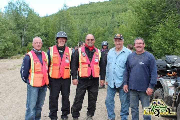 Première édition de la randonnée inter-rive du Club VTT Mitis