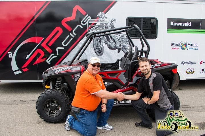 Polaris RZR 900 EPS Trail 2015 : Prise de possession Polaris RZR 900 EPS Trail 2015 : Prise de possession