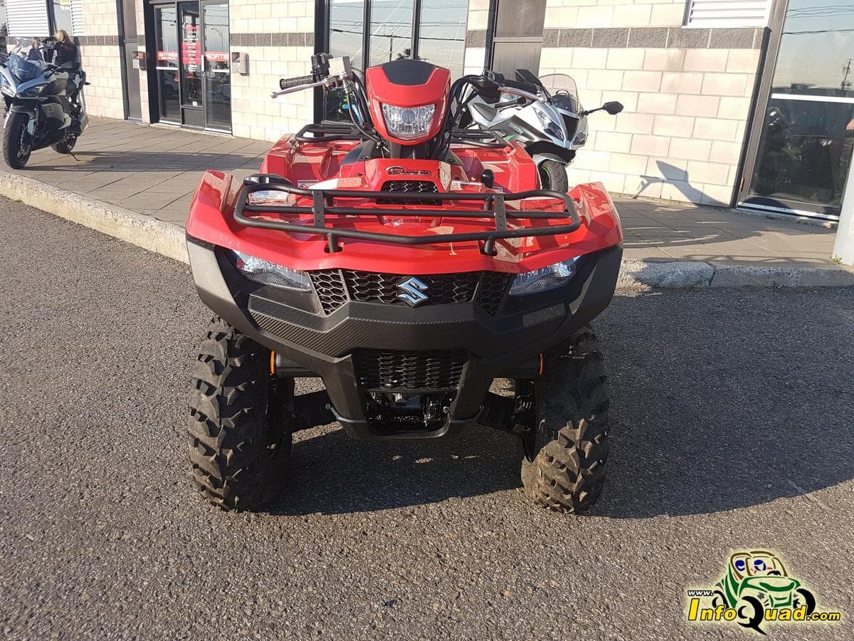 Essai du Suzuki KingQuad 750AXi 2019 - Quad - VTT Essai du Suzuki KingQuad 750AXi 2019 - Quad - VTT