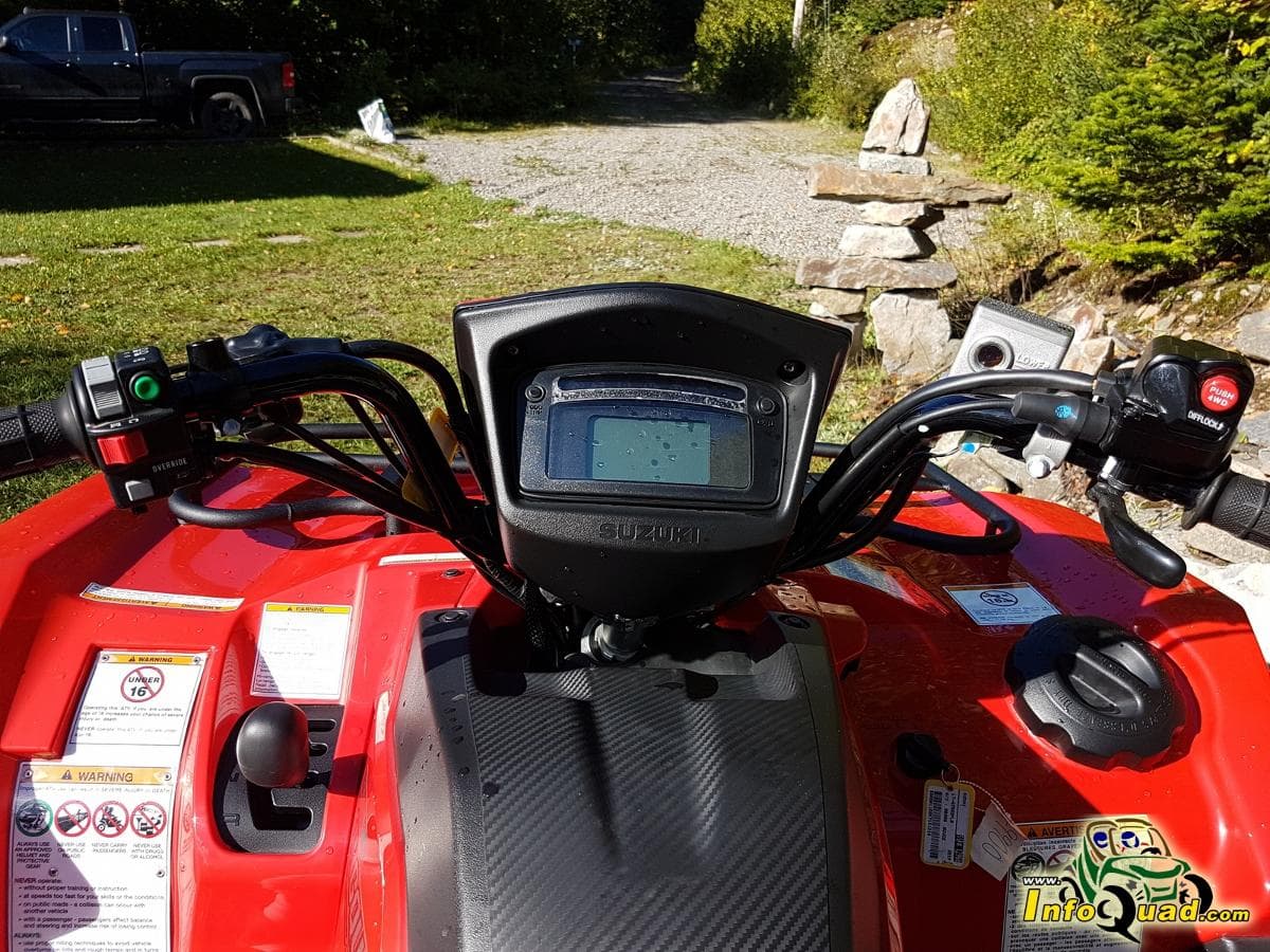 Essai du Suzuki KingQuad 750AXi 2019 - Quad - VTT Essai du Suzuki KingQuad 750AXi 2019 - Quad - VTT