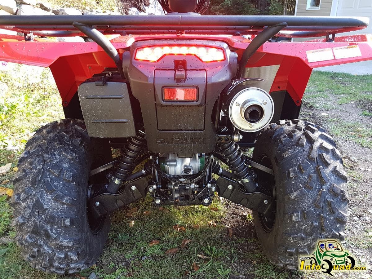 Essai du Suzuki KingQuad 750AXi 2019 - Quad - VTT Essai du Suzuki KingQuad 750AXi 2019 - Quad - VTT