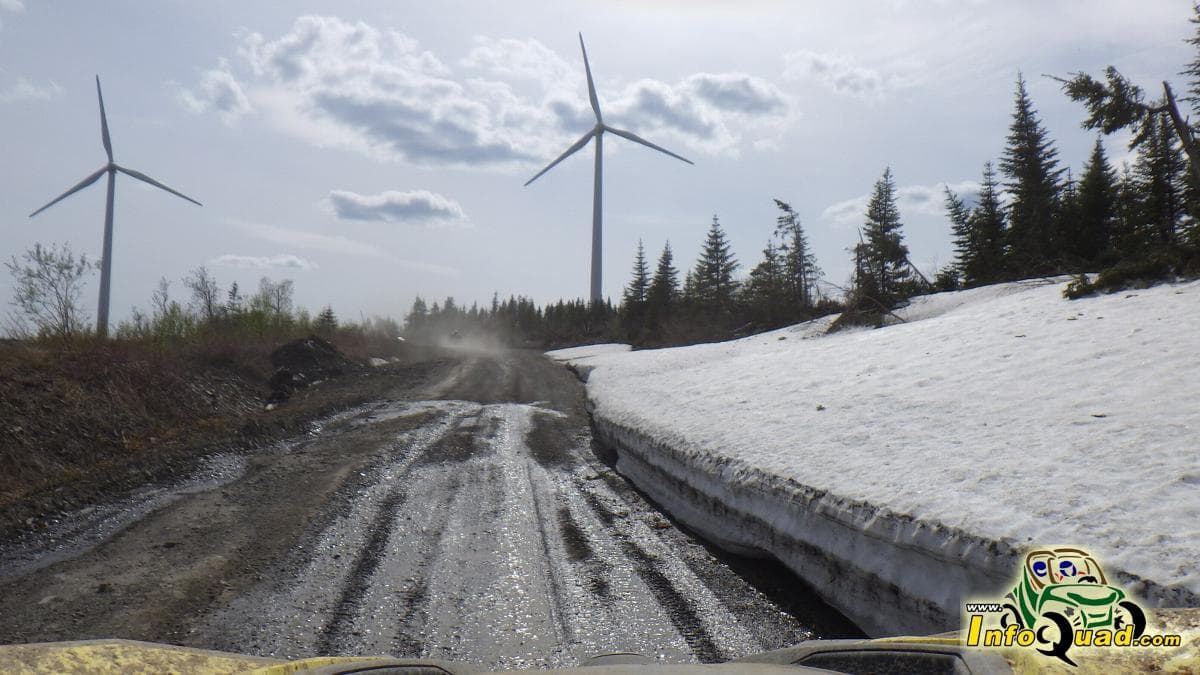 Tour de la Gaspésie 2019 – Jour 5 : Les deux pieds dans la neige ! - quads -quadistes - VTT Tour de la Gaspésie 2019 – Jour 5 : Les deux pieds dans la neige ! - quads -quadistes - VTT