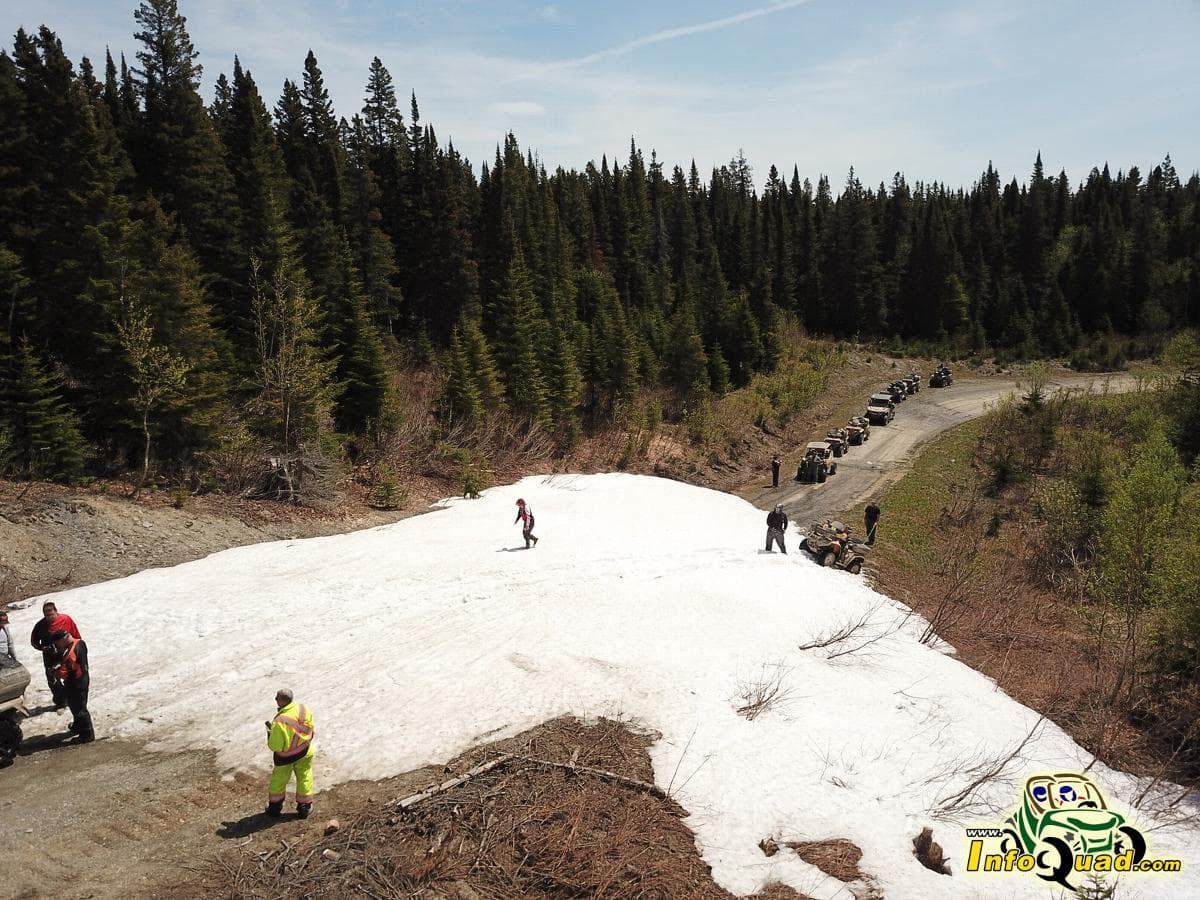 Tour de la Gaspésie 2019 – Jour 5 : Les deux pieds dans la neige ! - quads -quadistes - VTT Tour de la Gaspésie 2019 – Jour 5 : Les deux pieds dans la neige ! - quads -quadistes - VTT