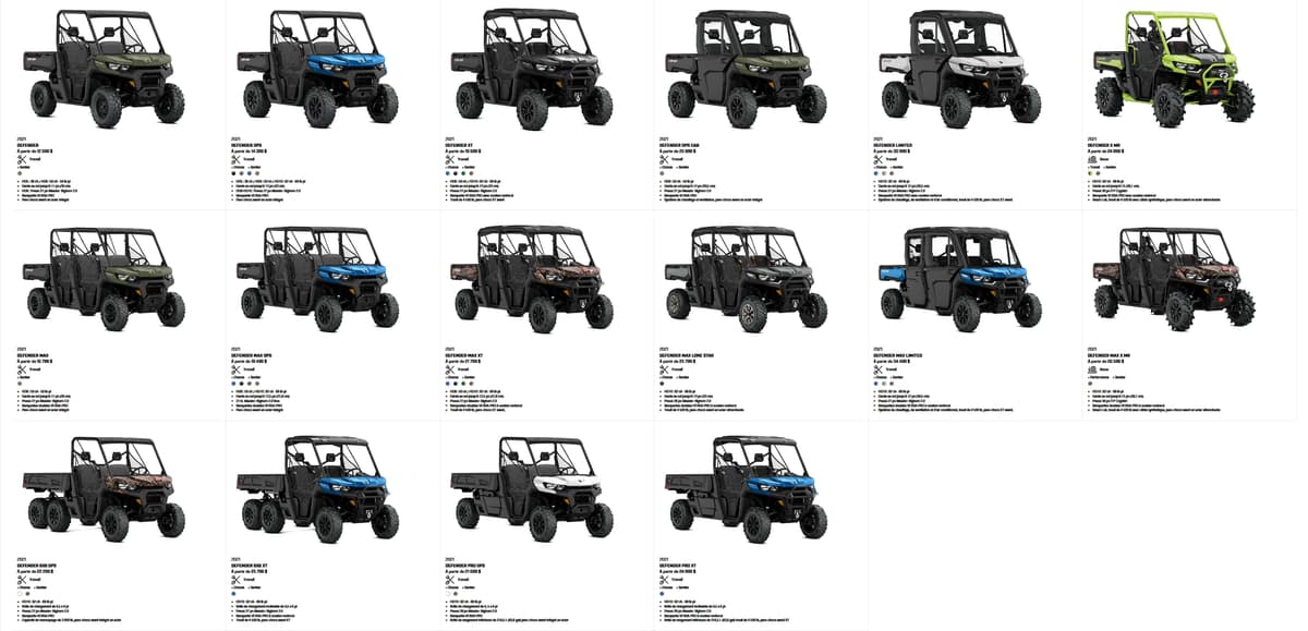 Can-Am Defender 2021