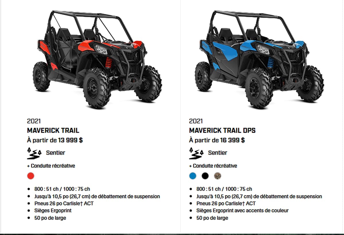 Can-Am Maverick Trail 2021