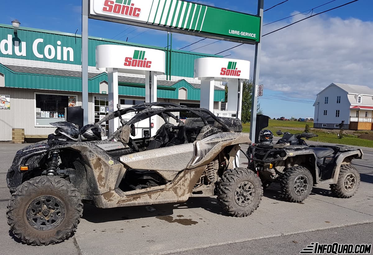 Prix de l’essence et la pratique du quad