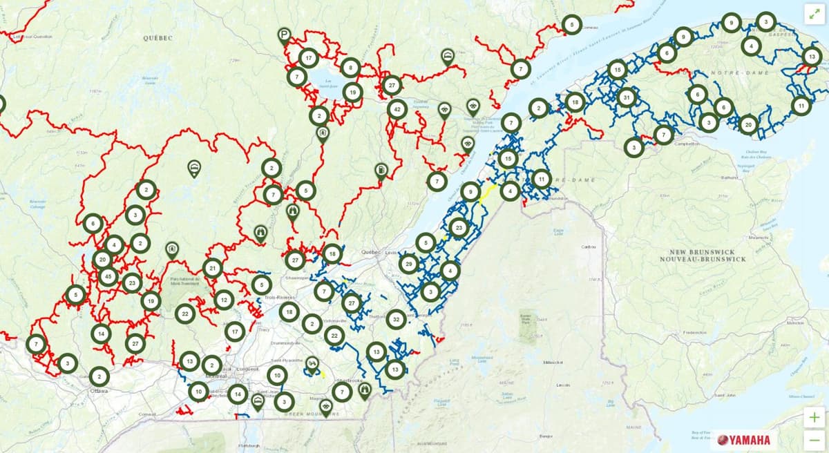 Fermeture temporaire des sentiers de quad au Québec