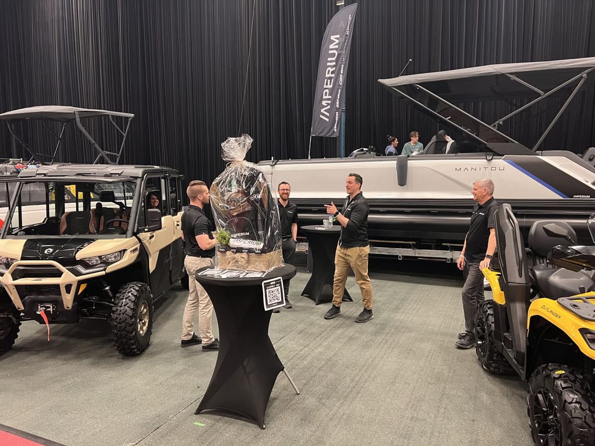 Imperium Chicoutimi's kiosk at expo nature