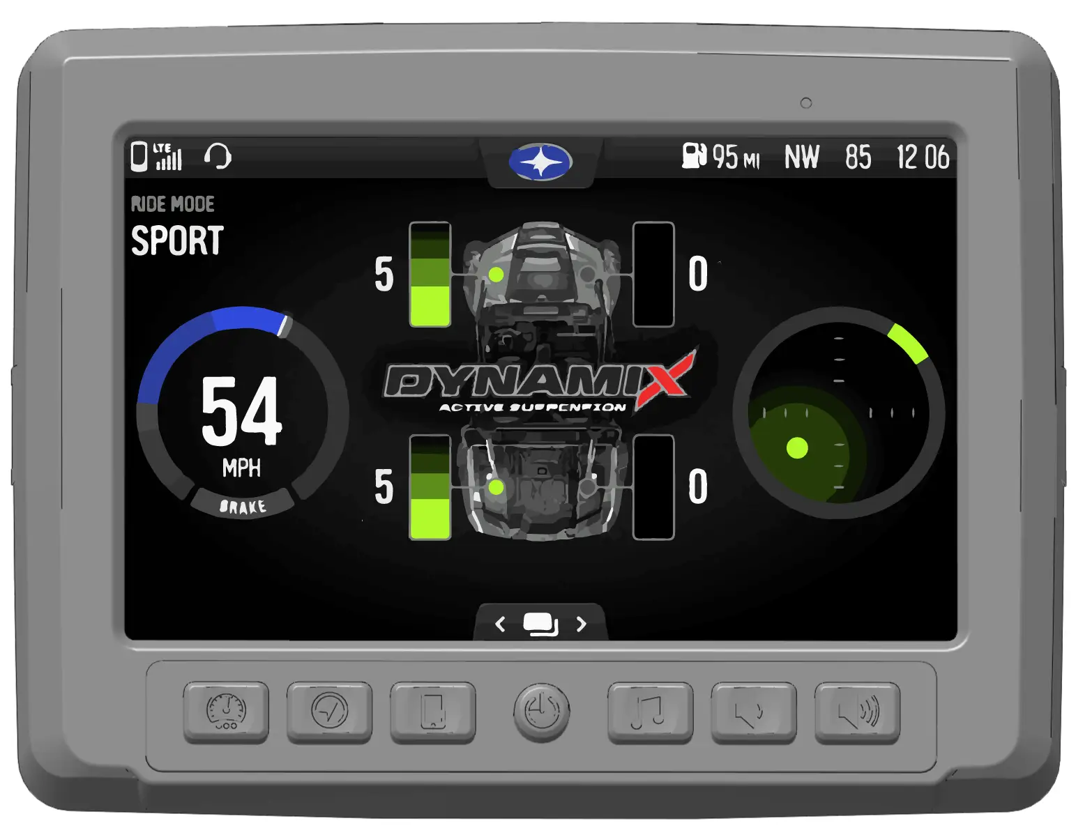 dynamix semi-active suspension