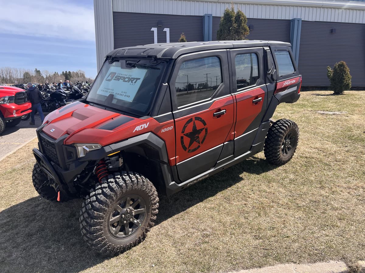 Polaris Expedition au Salon de la moto et vtt de métabetchouan
