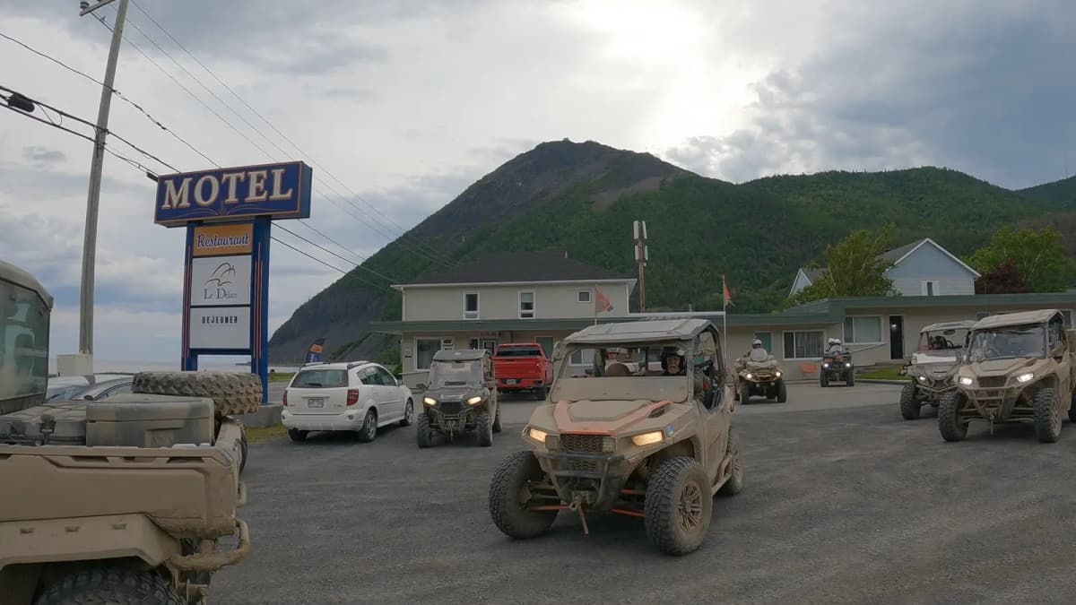 tour de la gaspésie en quad