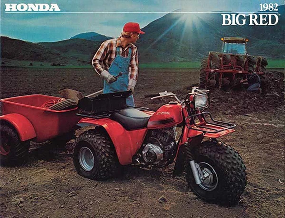 Quad Vous souvenez-vous du Honda Big Red?