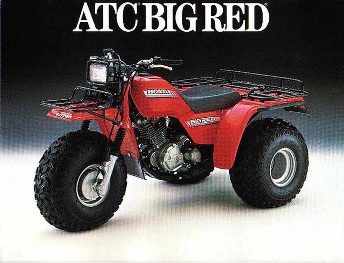 Quad Vous souvenez-vous du Honda Big Red?
