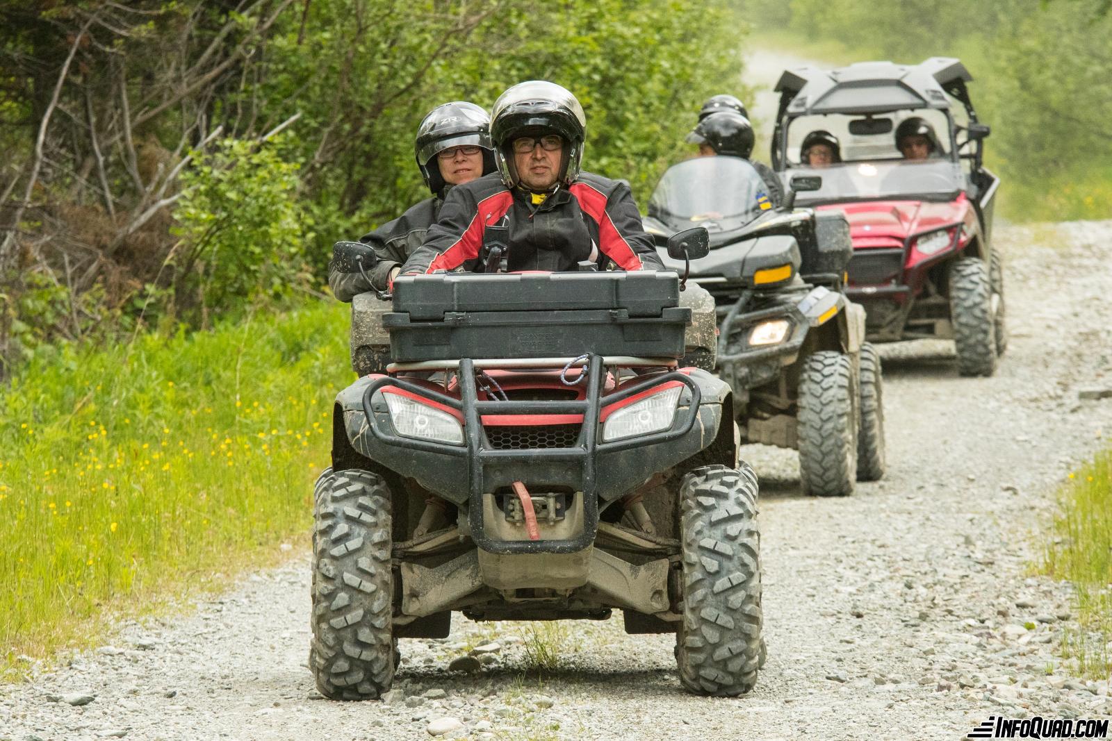 Ouverture des sentiers de quad au Québec