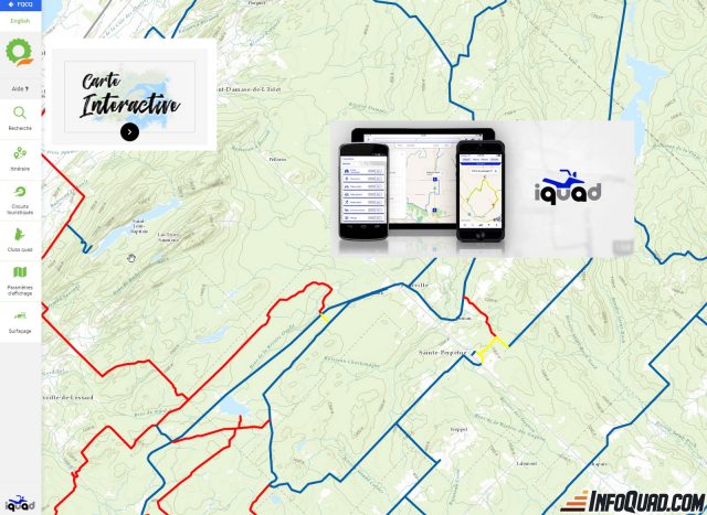 La carte interactive de la FQCQ et iquad