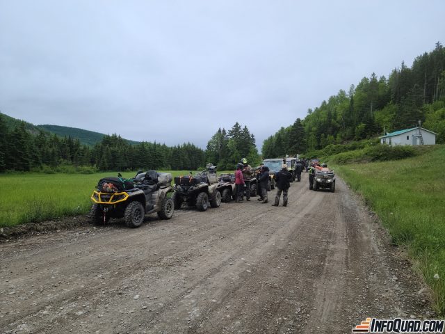 Tour de la Gaspésie en quad 2023 — Jour 6