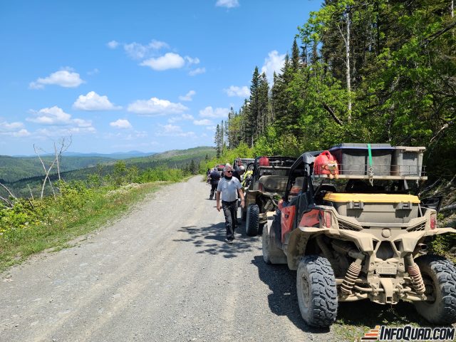 Tour de la Gaspésie en quad 2023 — Jour 2