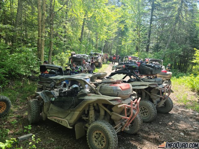 Tour de la Gaspésie en quad 2023 — Jour 2