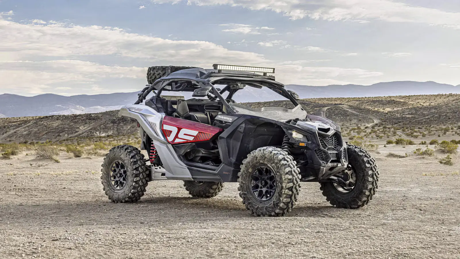 Maverick X3 X DS Turbo RR avec équipements.