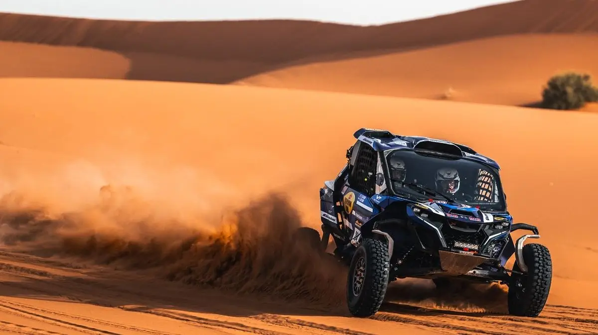 maverick r rallye dakar