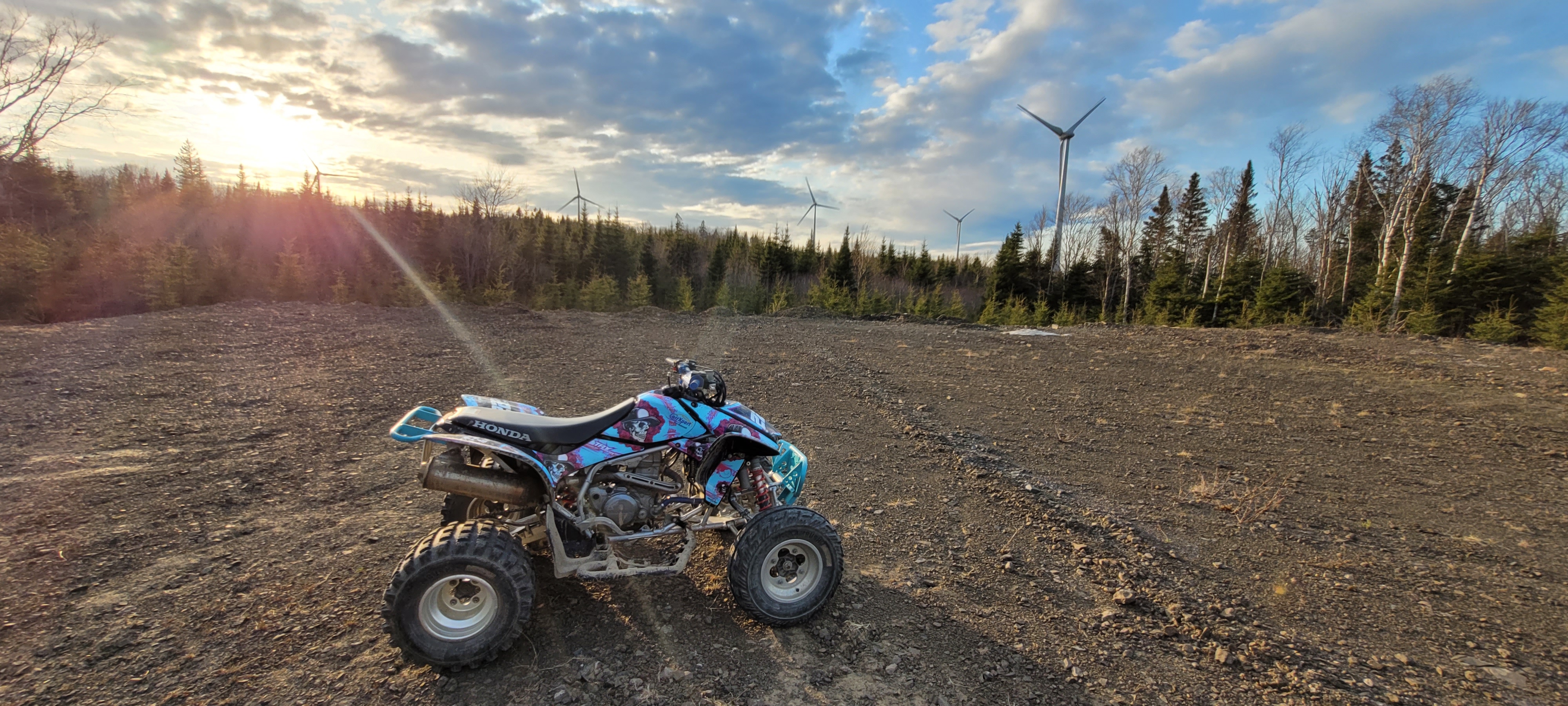InfoQuad: Un paysage incroyable en Quad